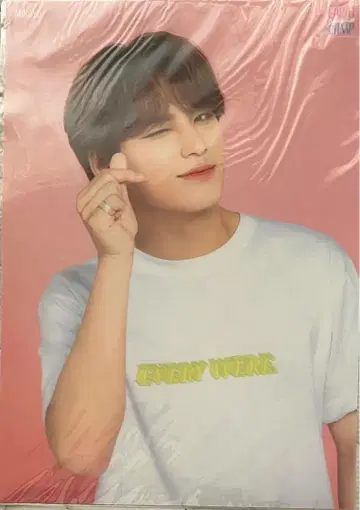 SEVENTEEN 세븐틴 민규 클리어 포스터 HANA SVT