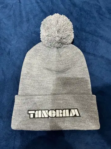 TANGRAM 폼폼 포함 비니 1 그레이