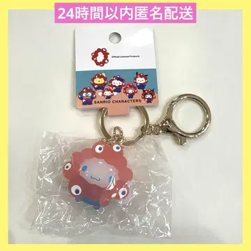 먀쿠먀쿠 변신 입체 마스코트 클리어 컬러 키링 시나모롤