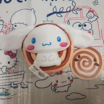시나몬 시나모롤 빵비나 산리오 토스터 봉제 인형 빵