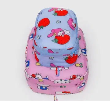 BAGGU 포장 큐브 세트 헬로키티 and 프렌즈