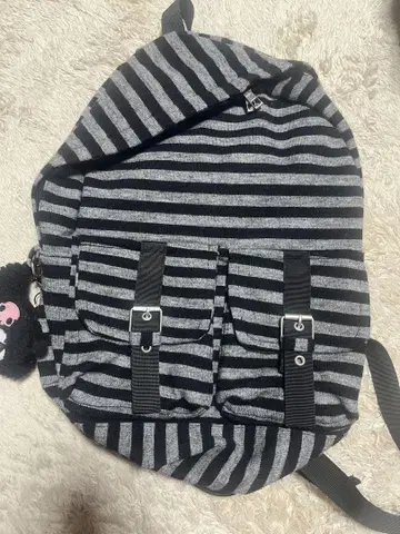 FCMM 일본 한정판 STRIPED BAG/스트라이프 백 그레이