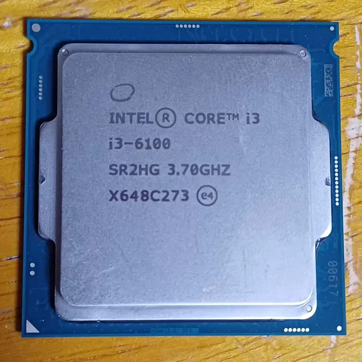 Intel CPU i3 6100