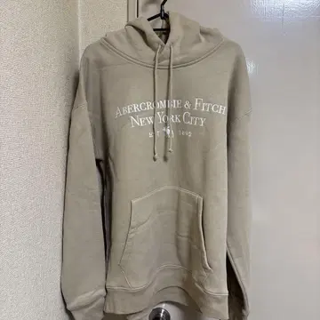 Abercrombie & Fitch 베이지 후드티