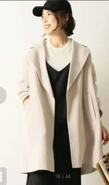 Spick & Span W 페이스 루즈 코트