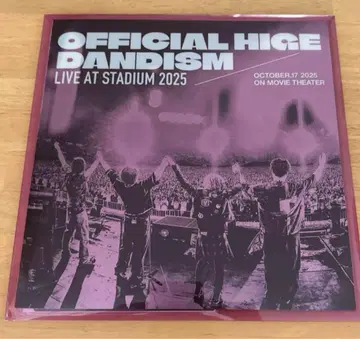officialdism LIVE AT STADIUM 2025 팜플렛