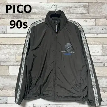 90s PIKO 아노짱 출연 2way 블루종 자켓 드로우 코드 Y2K