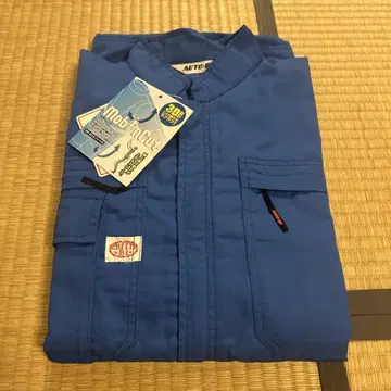 AUTO-BI 오토바이 작업복 야마다 타츠 작업옷 LL 파랑 마린 블루