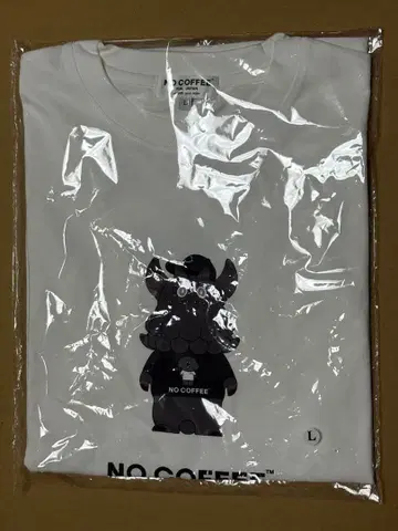 새상품 t9g no coffee 티셔츠 L 사이즈 검 인스팅트토이