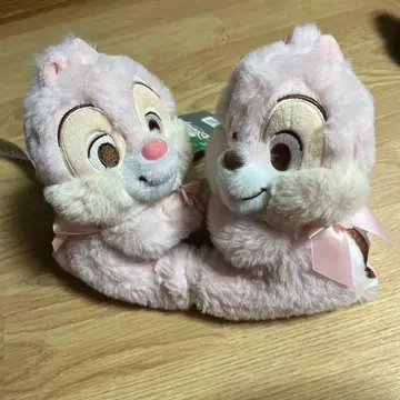칩과 데일 벚꽃 봉제 인형 디즈니 택 포함
