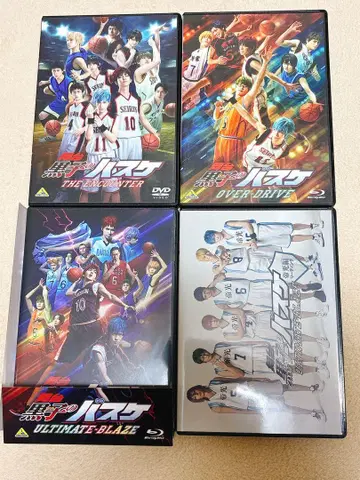 무대 쿠로코의 농구 DVD BluRay 전 4권 세트