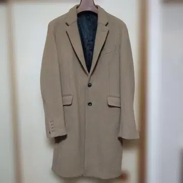 JACKROSE Luv maison 베이지 싱글 버튼 체스터 코트