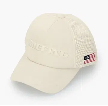 BRIEFING 3D 로고 자수 메쉬 캡