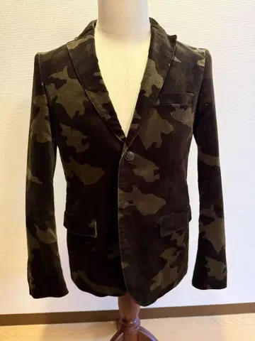 카모플라쥬 코듀로이 테일러드 자켓 M 사이즈