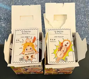 정품 THE MONSTERS Wacky Mart 러브브 피규어 2종