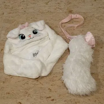 [새상품급] 상하이 디즈니 한정판 마리 팬캡 & 꼬리