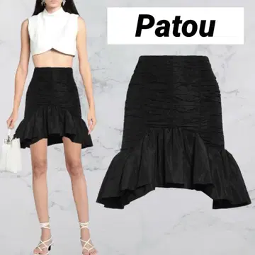 Patou 스커트 블랙