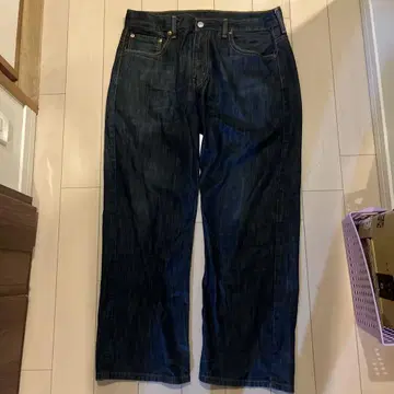Levi Strauss & Co. 다크 블루 데님 W38 L29