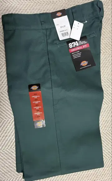 Dickies 874 32인치 민트 그린