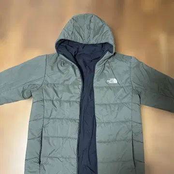 THE NORTH FACE 패딩 자켓 카키&블랙 (리버서블)