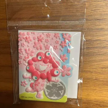 오사카 간사이 만박 미야쿠미야쿠 마그넷 벚꽃 핑크