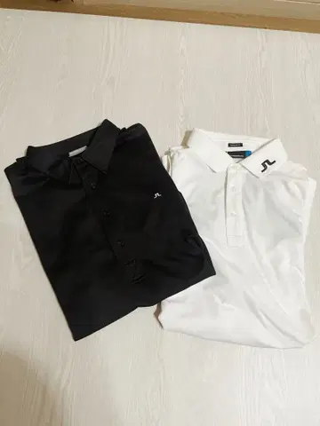 J.린드버그 피케 셔츠 2장 세트 블랙 M 화이트 M