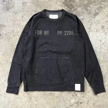 REPLAY SPORTLAB 리플레이 맨투맨 S 블랙 트레이닝복