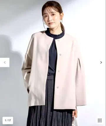 anysis 세레모니 돌먼 자켓 라이트 베이지
