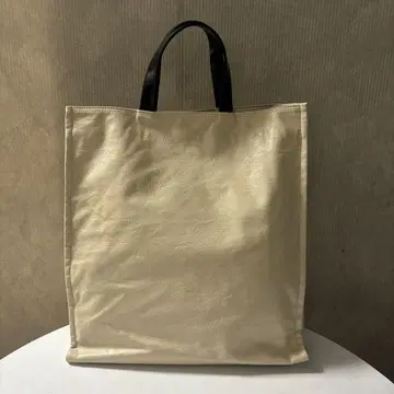 소가죽 토트백 아이보리