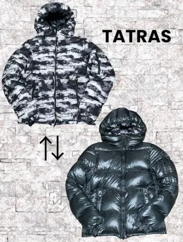TATRAS 타트라스 GAURO 리버서블 다운 자켓 카모플라쥬 카모