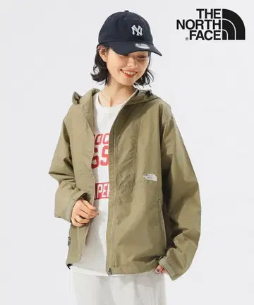 THE NORTH FACE 후드 부착 자켓 올리브