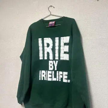 초레어 디자인 irie life 맨투맨 그린 트레이닝복 XXL
