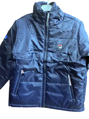 FILA 휠라 나일론 자켓 점퍼 남성용 프리 사이즈 네이비