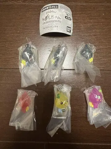 반다이 물방울 캡슐 토이 6개 세트