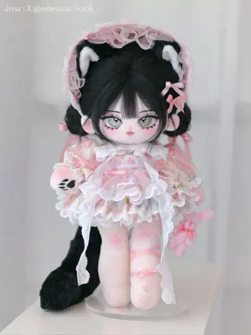 무속성 봉제 인형 28cm 뼈대 있음