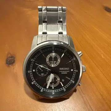 SEIKO 크로노그래프 100M 방수