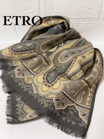 에트로 ETRO 스톨 롱 타입 직사각형 페이즐리