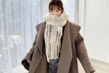코코딜 체크 머플러