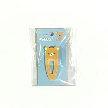 [ 미개봉 ] San-x 산엑스 리락쿠마 헤어 클립 헤어핀 앞머리