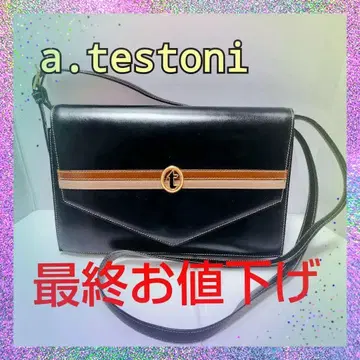 [ 소독 완료 ] a.testoni 아테스토니 숄더백 빈티지