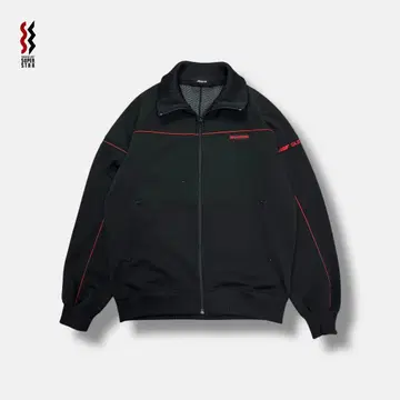 90s MIZUNO SuperStar 트랙 재킷 블랙 L