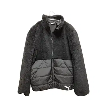 PUMA 플리스 자켓 블랙 L 사이즈