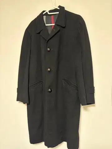 Sir Abbey 블랙 울 코트