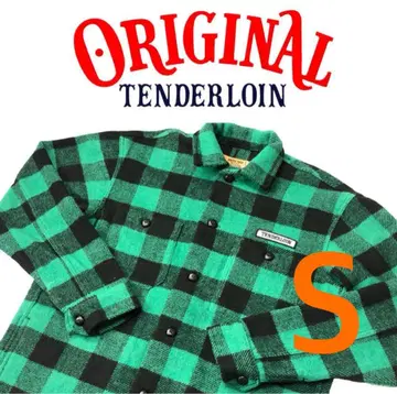 텐더 로인 버팔로 자켓 그린 레어 S 사이즈 기무라 타쿠야 착용