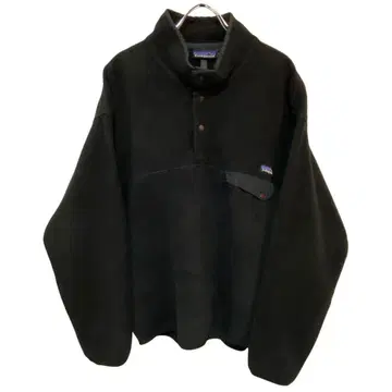 90s 파타고니아 신틸라 스냅T 올 블랙