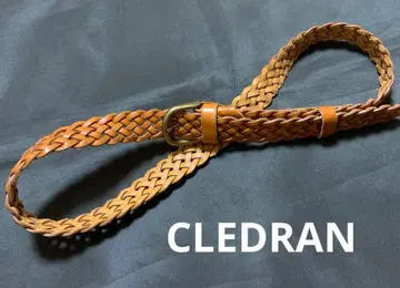 CLEDRAN 클레드란 천연 가죽 메쉬 레더 벨트