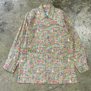 레어 80s reyn spooner 레인스푸너 긴팔 셔츠 M