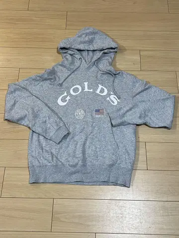 GOLD'S GYM 한정판 후드티 그레이 L