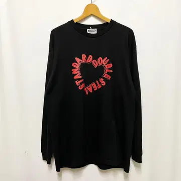 미사용 새상품 DOUBLESTEAL 더블 스틸 긴팔 XL 블랙