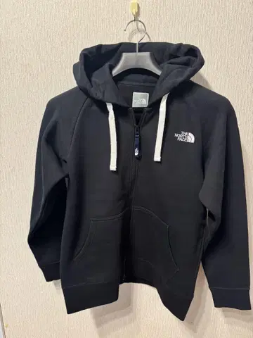 THE NORTH FACE 블랙 후드티 풀 집업